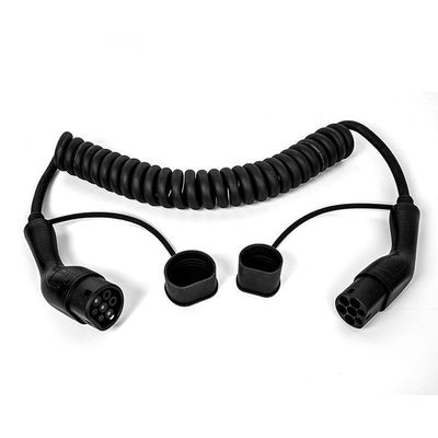 o carregador do carro de 5M EV Charging Cable Electric cabografa o Type2 IEC62196 à tomada 32A 7kW do Type2 com saco do armazenamento