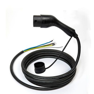 do carregador padrão do Type2 EV da UE 11kW C.A. de carregamento 480V do cabo do carregador do carro elétrico da tomada 16A/3Phase