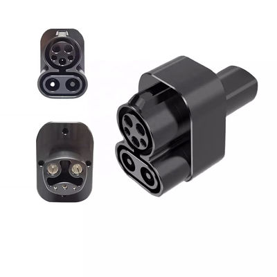 Conversor de carregamento exterior CCS1 dos veículos elétricos combinado a C.C. 400A do adaptador de Tesla