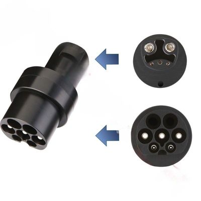 Type2 à C.A. de carregamento do ampère 250V do adaptador 80 de Tesla para a proteção do carregador IP55 do veículo elétrico
