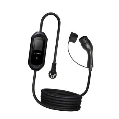 estação móvel rápida do carregador da C.A. EV EV do Type1 de 3.5kw 16A do carregador portátil de Homeuse com proteção da tomada