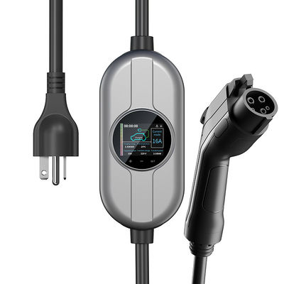 Tipo da C.A. 250V - 1 estação de carregamento para o carregador do carro elétrico EV com proteção do painel LCD IP65