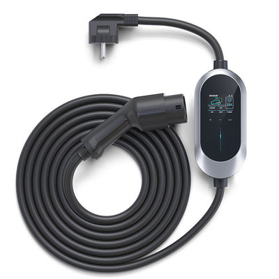CE rápido da estação de carregamento EV Cahrger da casa 16A do veículo elétrico esperto portátil da UE, RoHS, IP65