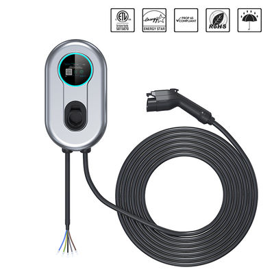 Tipo - 1 estação de carregamento 8-40A do veículo elétrico de Wallbox Adjusttable, carregador 9.6kw da C.A. EV