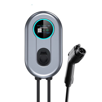 Tipo - 1 estação de carregamento 8-40A do veículo elétrico de Wallbox Adjusttable, carregador 9.6kw da C.A. EV