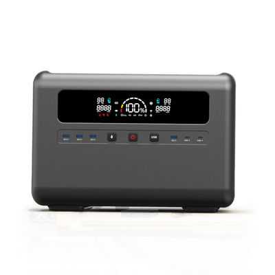 Fonte de alimentação portátil 50/60Hz do gerador 2304Wh da central elétrica de energias solares AC/DC USB3.0/Type-C