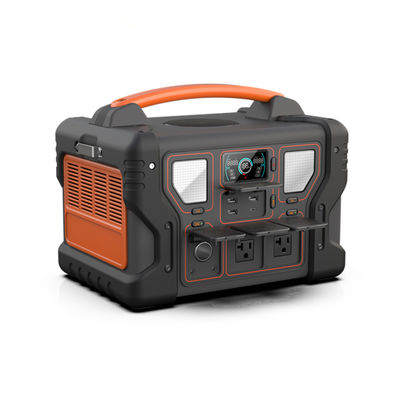 O LCD indica a bateria LiFePO4 alternativa do gerador solar exterior portátil da central elétrica 1008Wh