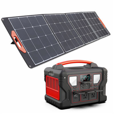 Gerador portátil 300W da central elétrica 1000W à exposição do LCD do painel solar do UL Li-Ion Home Backup Battery With