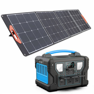 Gerador portátil 300W da central elétrica 1000W à exposição do LCD do painel solar do UL Li-Ion Home Backup Battery With