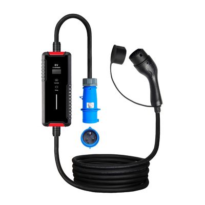 Tipo rápido do carregador 3.5kw da C.A. 16A EV - estação de carregamento de 2 EV para a casa ou utilização exterior