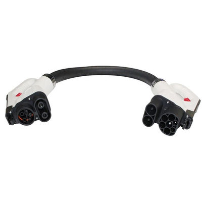 150A 1000V DC EVSE CCS2 para CCS1 Adaptador de carregamento para automóveis Adaptador de conector de carregamento para automóveis