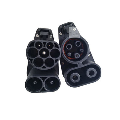 150A 1000V DC EVSE CCS2 para CCS1 Adaptador de carregamento para automóveis Adaptador de conector de carregamento para automóveis