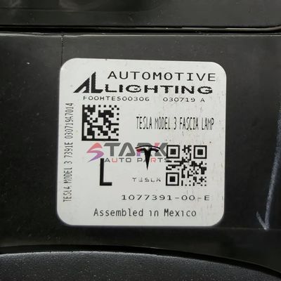 Tesla Model 3 Model Y Lâmpadas de nevoeiro esquerda Carro traseiro Foglight Lâmpadas de nevoeiro 1077391-00-F para Tesla Peças sobressalentes Lado esquerdo